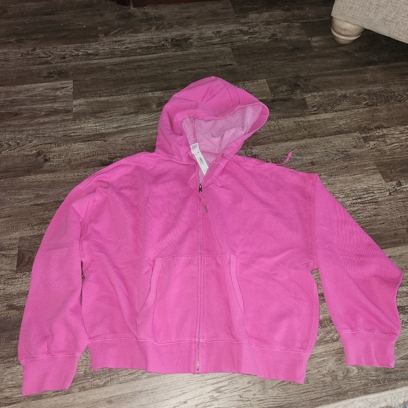 Victoria's Secret Full Zip Campus Hoodie - Picture 4 of 8